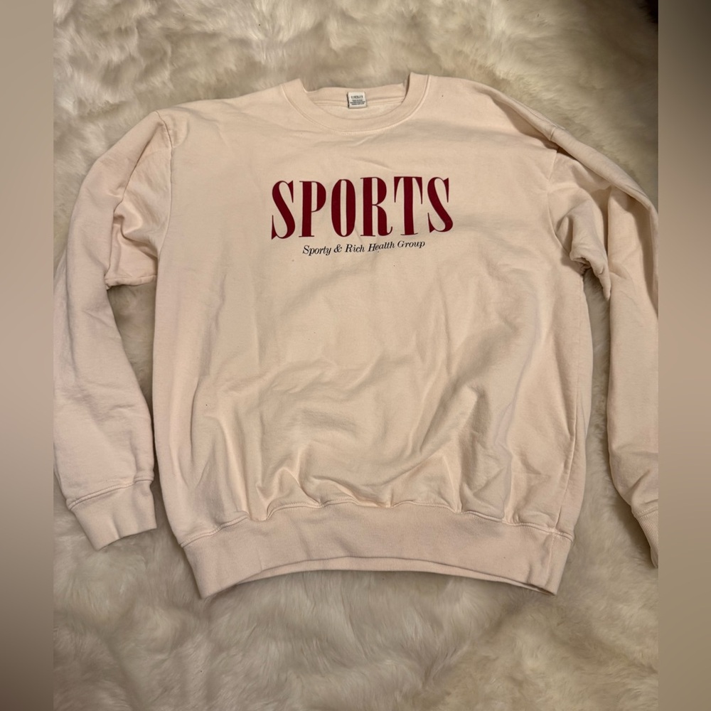Sporty and Rich sweatshirt